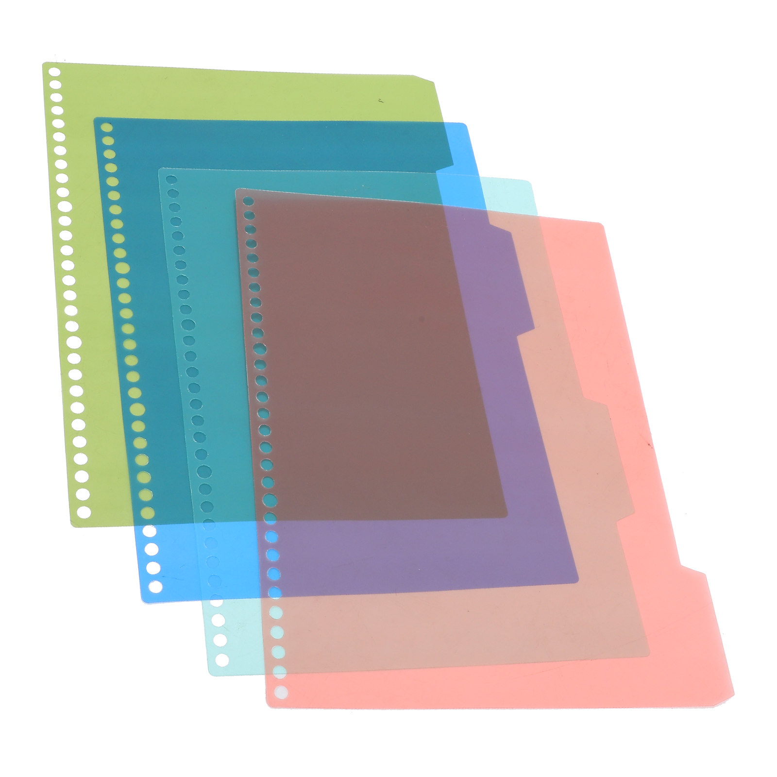 Tab Divider A4 - 4 Set Plastik İndeks Bölücü, A4