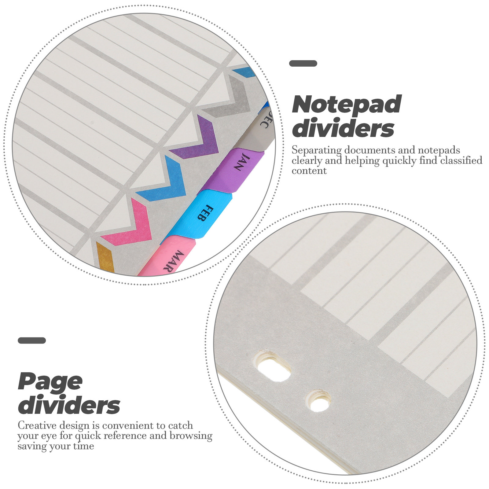 12 Yaprak İndeks Bölücüler, De - Tab Divider A4 incelemesi ve fiyatı
