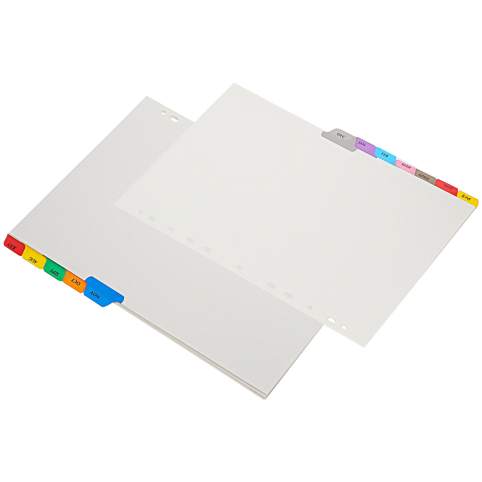 12 Yaprak İndeks Bölücüler, De - Tab Divider A4 incelemesi ve fiyatı