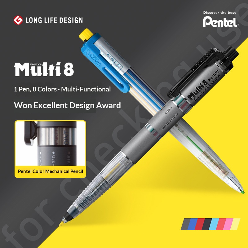 Pentel Multi 8 Çok Fonksiyonlu - Staedtler Pencil Lumocolor incelemesi ve fiyatı