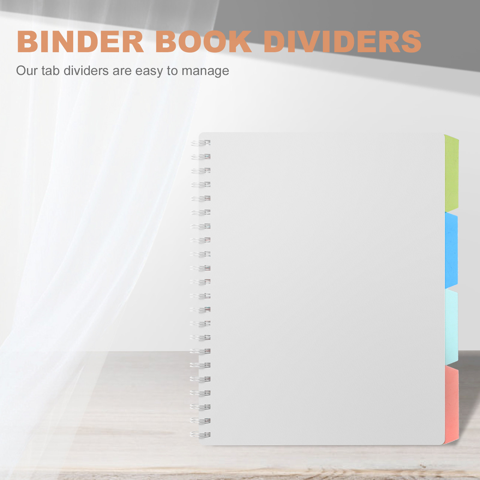4 Set Sağlam Plastik Not Defte - Tab Divider A4 incelemesi ve fiyatı