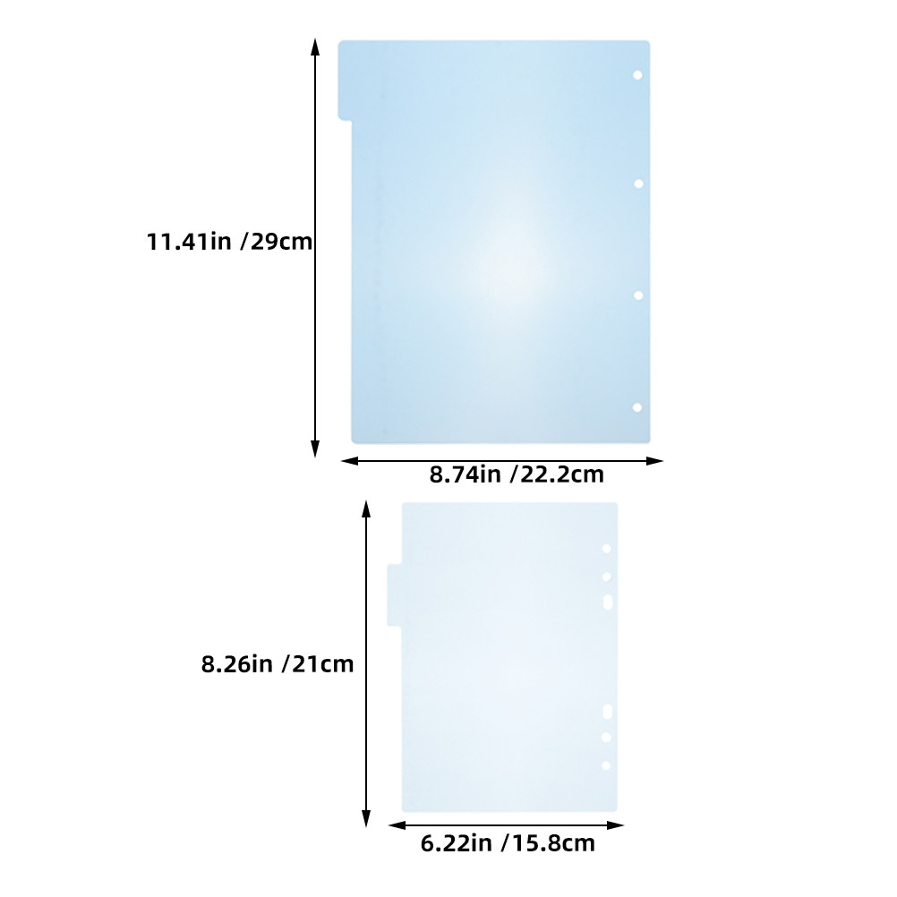 1 Set Plastik Renkli Kolay Tak - Tab Divider A4 incelemesi ve fiyatı